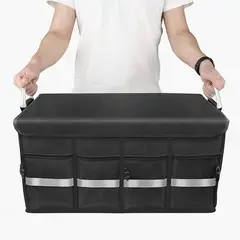 CARJOLLITY - Organizador plegable almacenamiento maletera auto camioneta