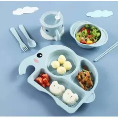 GENERICO - Bandeja plato comedero para bebe