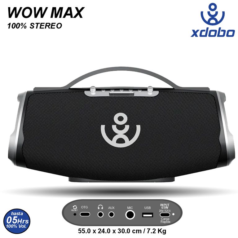 BMTL WOW MAX HASTA 300W Bluetooth 5.3 Portátil Tribit Tronsmart