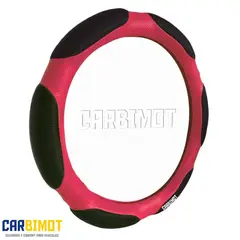 UNIVERSAL - Funda cobertor forro cubre volante timón vehicular rosado