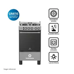 INDURAMA - Cocina A Gas 4 hornillas  Matisse