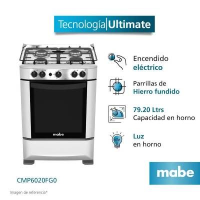 Cocina de Pie a Gas CMP6020FG0 4 Quemadores