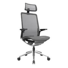 OFIDEAS - Silla De Oficina Presidente Dream Premium Gris Malla