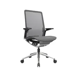 OFIDEAS - Silla Ergonómica Dream Gerente Gris Premium