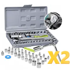 AIWA - Pack de 2 Sets de Dados de 40 Piezas – Doble eficiencia