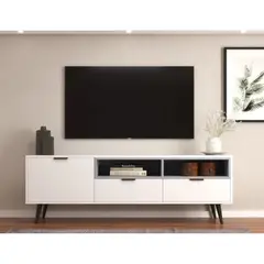 R&R MUEBLES - Mueble de TV 55 Yae Blanco