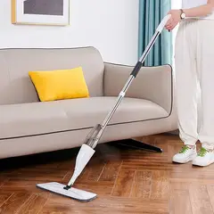 GENERICO - TRAPEADOR ERGONÓMICO GIRATORIO 360 CON SPRAY