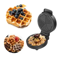 RAFF - Máquina de Wafles en Forma de Corazón ¡Sabor y Amor en Cada Bocado