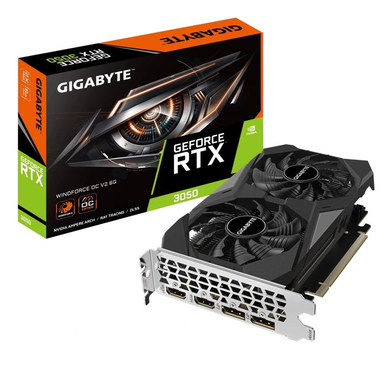 Tarjeta de Video NVIDIA GeForce RTX 3050 WINDFORCE OC V2 6GB