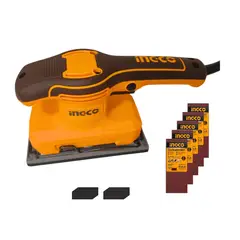 INGCO TOOLS - Lijadora orbital 320w + 5 lijas industrial Ingco