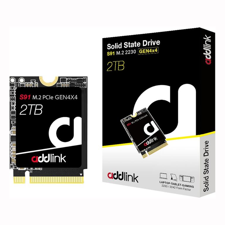 Unidad SSD Addlink S91 2TB 2230 NVMe M.2 PCLe GEN4X4