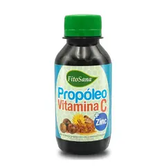 FITOSANA - PROPOLEO VITAMINA C + ZINC - JALEA 120CC