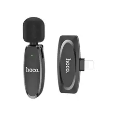 HOCO - Micrófono Inalámbrico para iPhone Audio Claro y Profesional