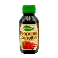 FITOSANA - PROPOLEO Y ACEITE DE COPAIBA CON MIEL 120CC