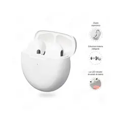 GENERICO - Audífonos inalámbricos Pro 6 con Bluetooth 5.1 Blanco