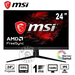 MSI - Monitor Optix G241 24 IPS 144Hz 1ms FHD FreeSync Anti-Flicker