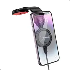 HOCO - Cargador Holder Magnetico Soporte Celular Hw29 Inalambrica 15w