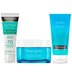 NEUTROGENA - Combo Fps 70 Piel Oleosa Exfoliante + Humectante
