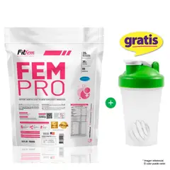 FITFEM - SUERO DE LECHE PROTEÍNA FEM PRO 3KG VAINILLA