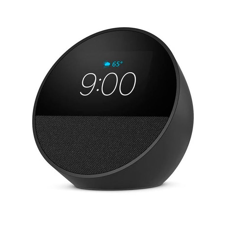 ASISTENTE ALEXA ECHO SPOT 2024 NEGRO
