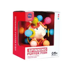 GENERICO - Juguete Sonajero Mordedor Montessori con Ojitos para Bebe