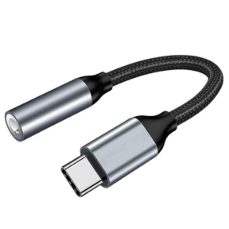 Adaptador de Audio BYZ Usb Tipo C a Jack 3.5 mm