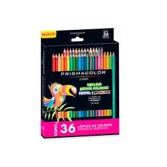 PRISMACOLOR - Junior Set X 36 Lápices De Colores Unipunta 4mm