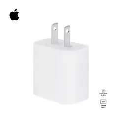 APPLE - Cargador De Pared Usb-C 20W Para Iphone Y Ipad A2305 Blanco