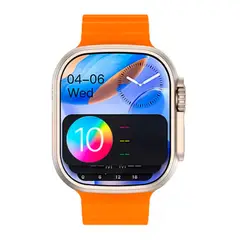 GENERICO - Smartwatch Hello 3 Plus Ultra con Pantalla Amoled Naranja