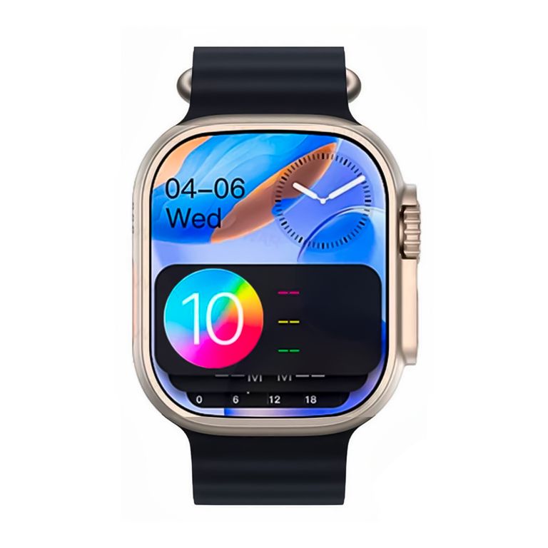 Smartwatch Hello 3 Plus Ultra con Pantalla Amoled Negro