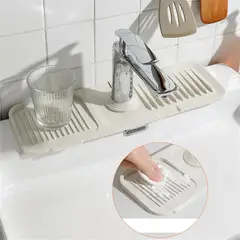 GENERICO - PROTECTOR DE SILICONA DELGADO PARA LAVADERO 45 CM - HUESO