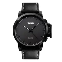 SKMEI - RELOJ 1208 Negro Correa Cuero