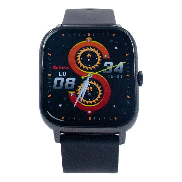 Reloj inteligente TE-8084N 185 AMOLED IP68 bluetooth 53 negro