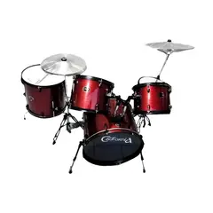 CALIFORNIA - BATERIA ACUSTICA AROS CROMADOS