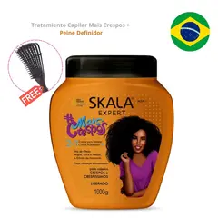 SKALA - Tratamiento Capilar Mais Crespos Expert 1kg Mas Peine