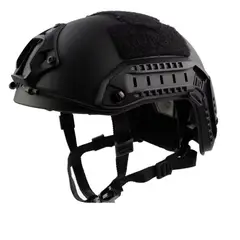 GENERICO - CASCO PROTECCION SEGURIDAD FAST  MULTIPROPOSITO ABS NEGRO