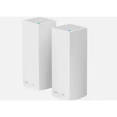 LINKSYS - Repetidor - Sistema de malla: Wi-Fi 5 Tri-Band 2 Nodos, Cobertura Amplia, Blanco