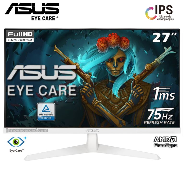 Monitor 27 VY279HE-W FHD PANEL IPS 75HZ 1MS WHITE