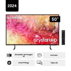 SAMSUNG - Televisor UN50DU7000GXPE de 50 Smart Tv 4K UHD