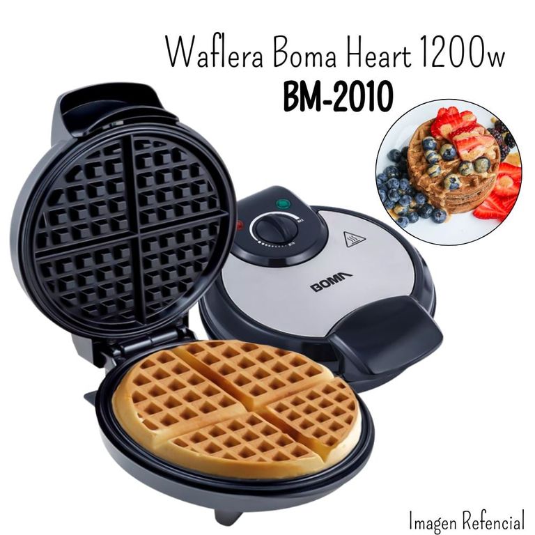 Wafflera Boma Circular 1200w BM-2010