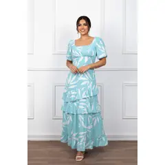 ARMA TU LOOK - VESTIDO CAROLINA LARGO CON MANGA GLOBO