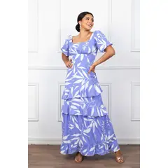 ARMA TU LOOK - VESTIDO CAROLINA LARGO CON MANGA GLOBO