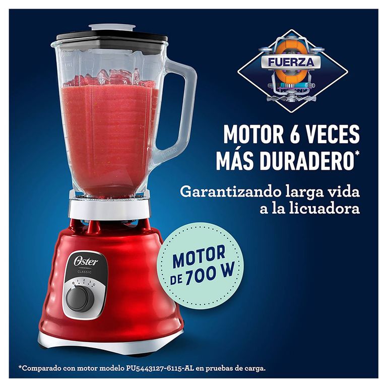 Licuadora Clasica 3 VEL BLST4126R - Rojo