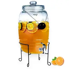 ICHIMATSU - Dispensador de Vidrio Barril 10Lt Con Rack