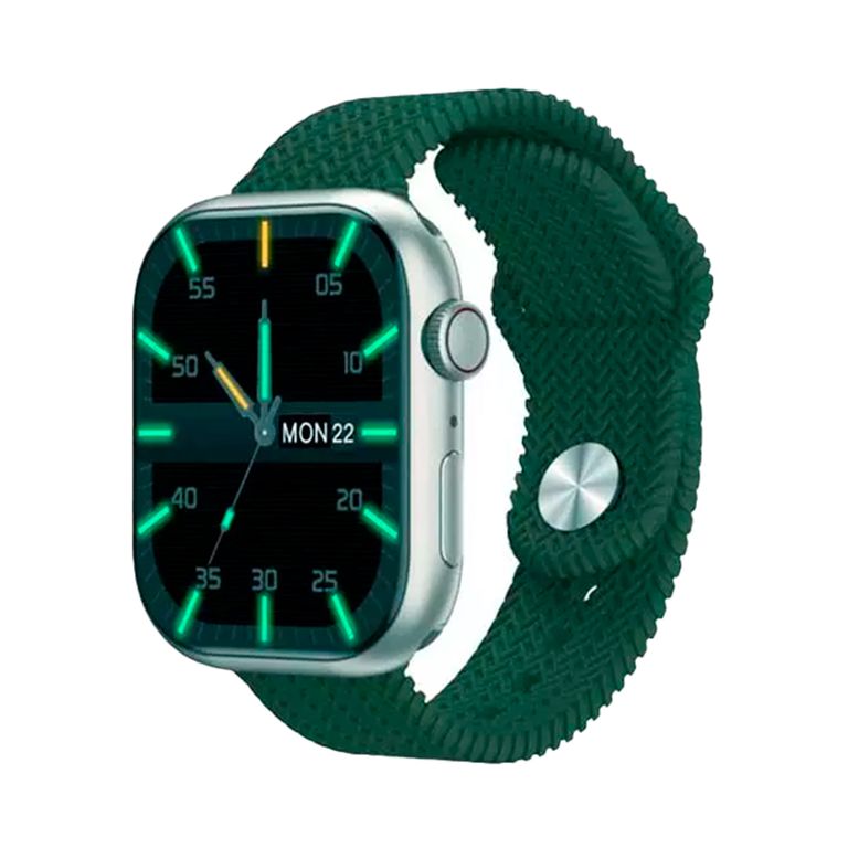 Smartwatch HK9 Pro Max con Pantalla Amoled Verde