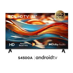 TCL - Televisor 32 Pulg. LED Smart Android Tv HD 32S4500A