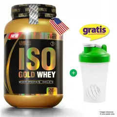 LEVEL PRO - Proteína Isolate Iso Gold Whey 1.1 KG Chocolate