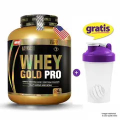 LEVEL PRO - PROTEÍNA WHEY GOLD PRO 3KG CHOCOLATE - 100 SERVICIOS