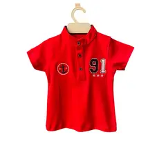 GENERICO - Polo Para Niños Cuello Neru Modelo Anclita