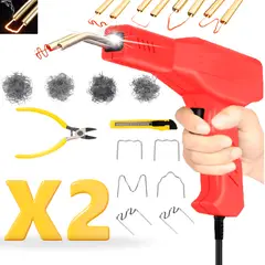 ROSH - Pack x2 Soldador de Plástico Doble Potencia en Reparación